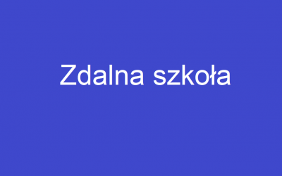 Projekt zdalna szkoła